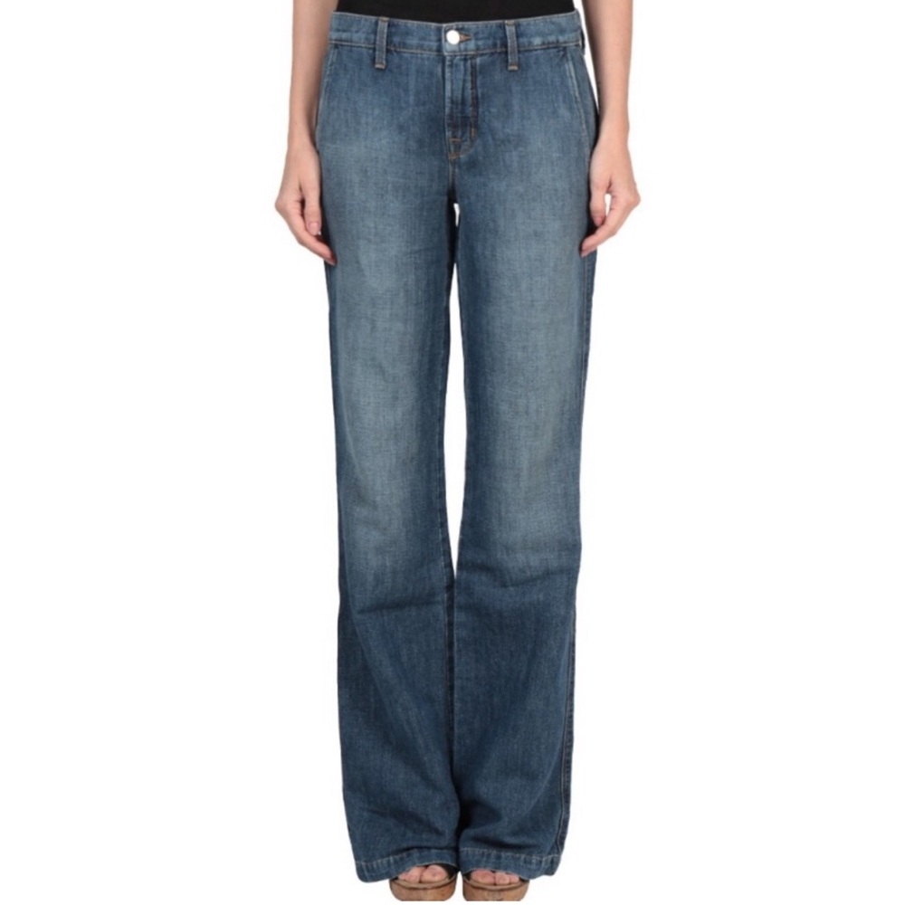 J Brand Wide Leg Jeans Size 12 (30)